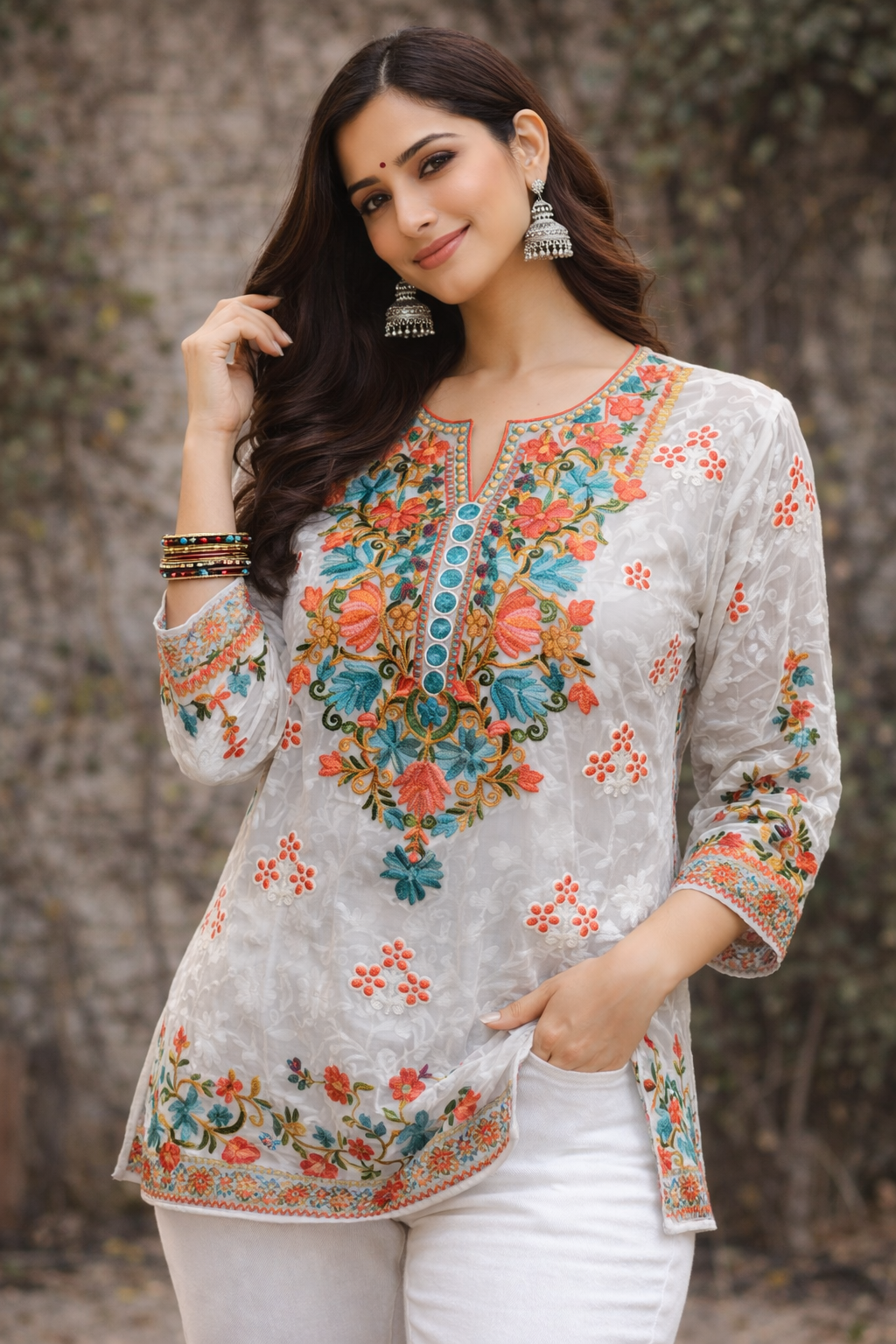 Kashmiri Jorjet Kurti